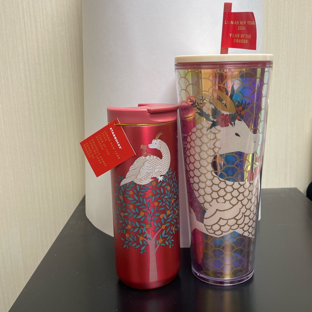 Starbucks year of the dragon tumblers